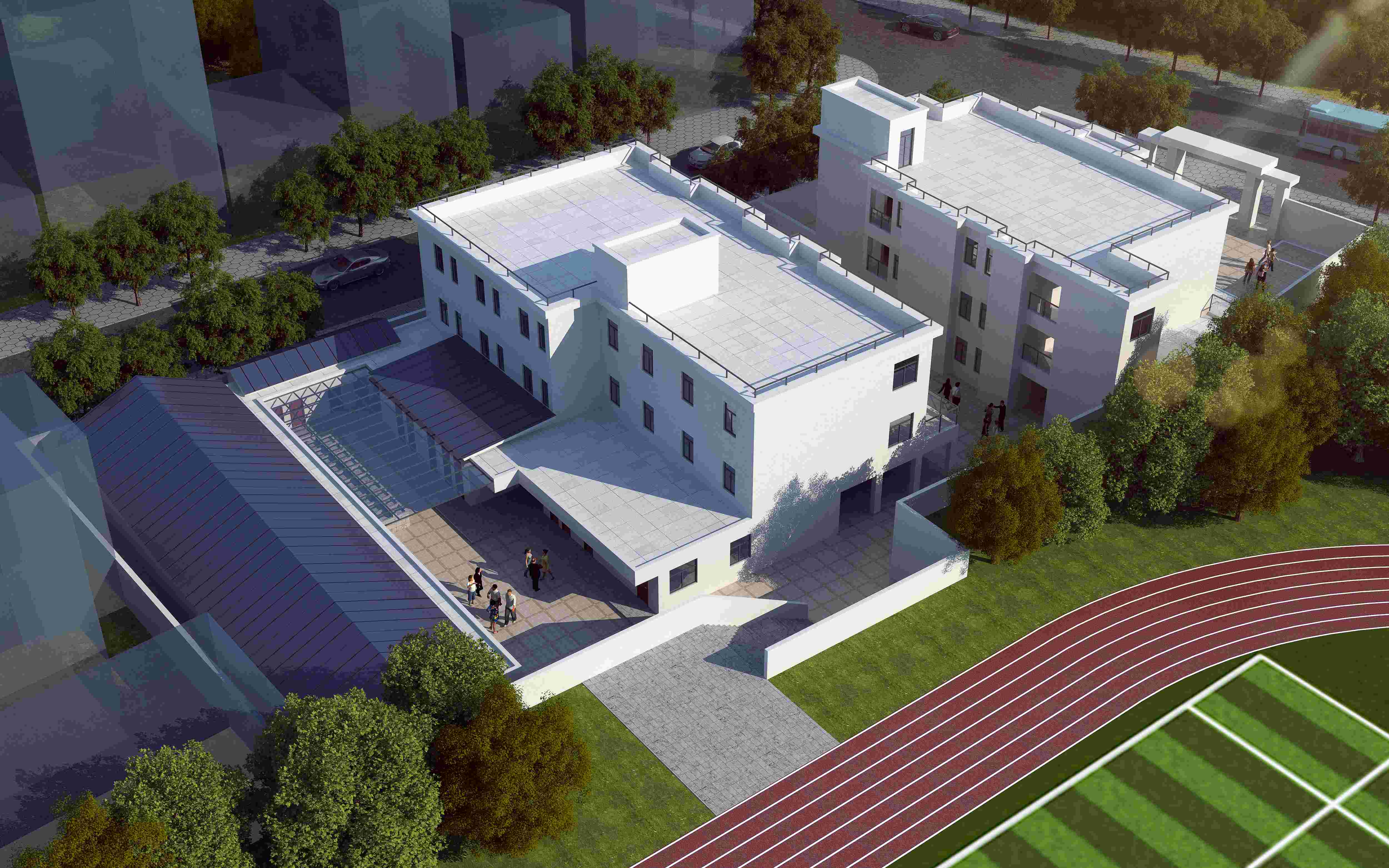 惠陽(yáng)葉挺紅軍中學(xué)宿舍樓修繕工程